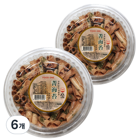 맛을담는사람들 청해태 파래말이 전병, 220g, 6개