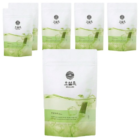 오설록 스틱형 찬물녹차, 2g, 20개입, 6개