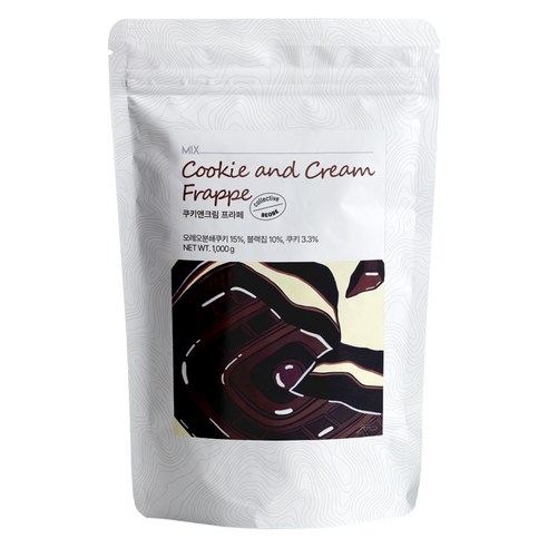 베오베 쿠키앤크림 프라페 분말, 1kg, 1개입, 1개