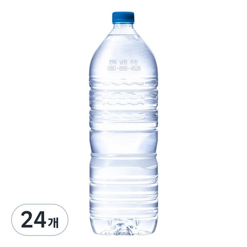웅진 깊을수록 무라벨, 2L, 24개