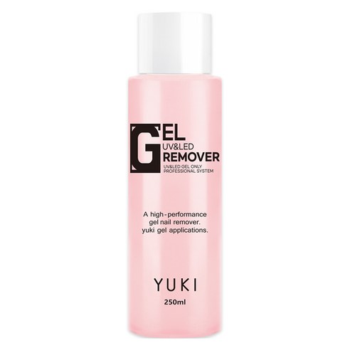 유키 대용량 쏙오프 네일제거 젤리무버 250ml, 3개