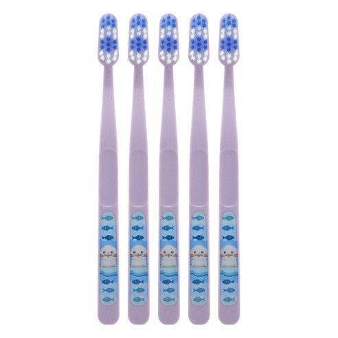 조르단 버디 2단계 어린이 칫솔, 랜덤발송, 1개입, 5개