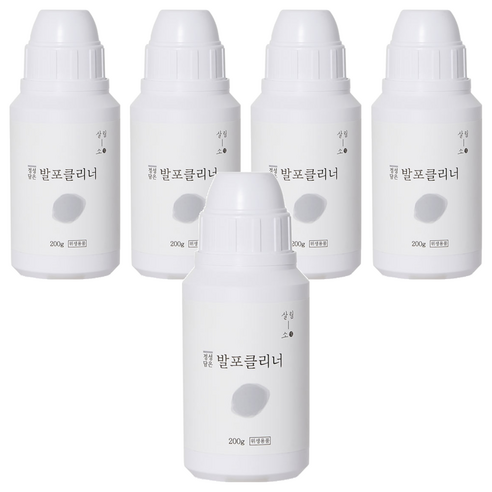 살림소 발포클리너, 200g, 5개