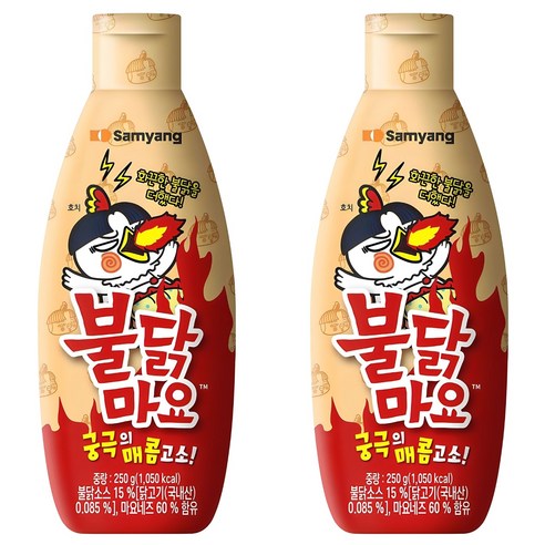 삼양 불닭마요 소스, 250g, 2개