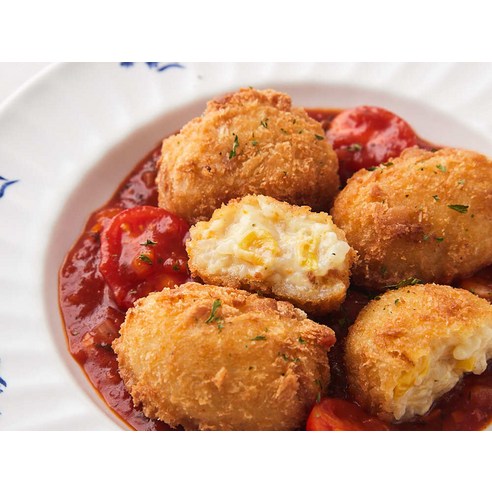 바삭함 속에 숨겨진 부드러움, 푸디버디 미니 아란치니 크림