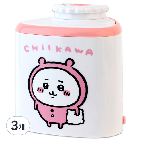 먼작귀 자동 연필깎이, 핑크, 3개