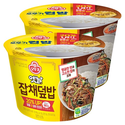 오뚜기 옛날 잡채덮밥, 236.5g, 2개