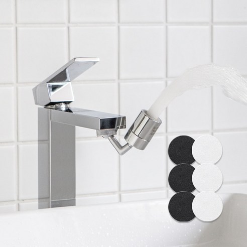 좁은 세면대, 낮은 수전에 지치셨나요? 해피달링 각도조절 워터탭으로 고민 해결! 워터탭