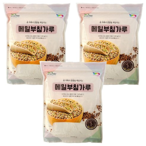 변산 메밀 부침가루, 500g, 3개