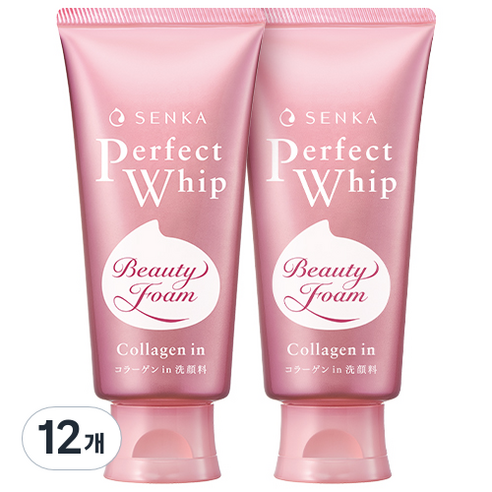 센카 퍼펙트 휩 콜라겐 인 에이 클렌징폼, 120g, 12개