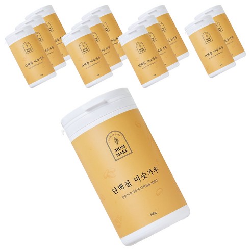 맘메이크 단백질 미숫가루, 500g, 12개
