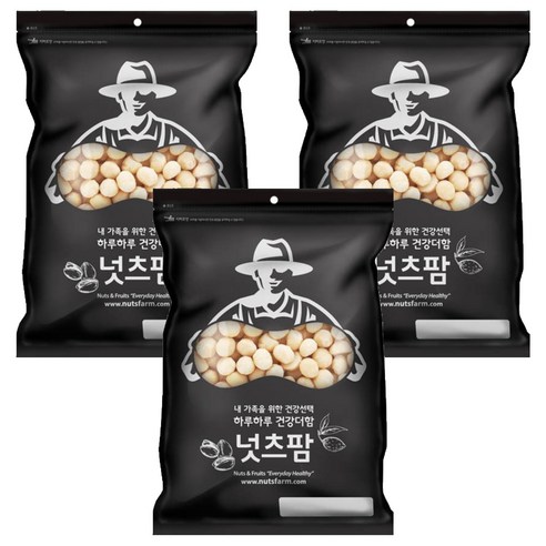 넛츠팜 마카다미아, 120g, 3개