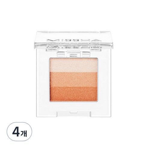 미샤 트리플 섀도우 2g, 8호 오렌지 퍼레이드, 4개