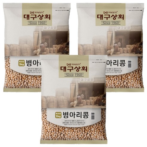 대구상회 캐나다 병아리콩, 2kg, 3개