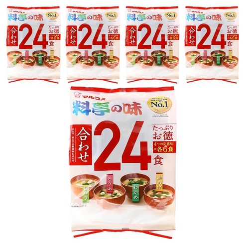 마루코메 료테이노 아지 24식 즉석식품, 432g, 5개