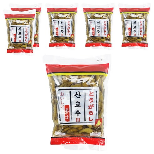 토호식품 산고추, 500g, 6개