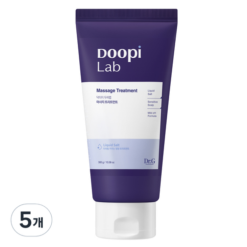 두피랩 마사지 헤어트리트먼트, 300g, 5개