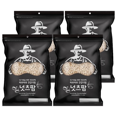 넛츠팜 해바라기씨, 800g, 4개