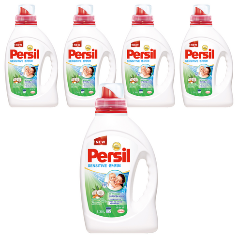 퍼실 엑스퍼트 베이비젤, 1.35L, 5개