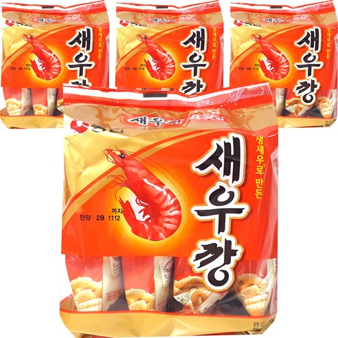 농심 새우깡 미니팩, 30g, 16개