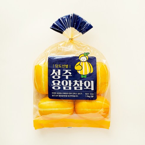당도선별 성주용암 참외, 1.5kg(4~6입), 1봉