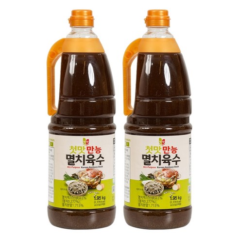 첫맛 만능 멸치육수, 1.95kg, 2개
