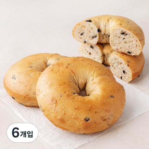 브로드카세 발효종 올리브베이글, 120g, 3개입, 2개