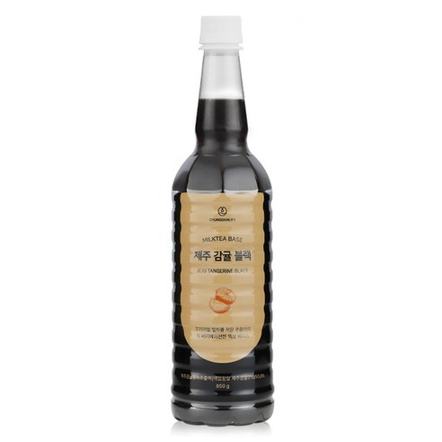 청담라이프 제주감귤 블랙 원액베이스, 850g, 1개