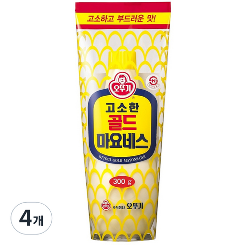 오뚜기 골드 마요네스, 300g, 4개