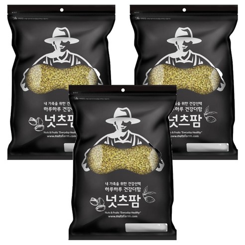 [넛츠팜] 호박씨, 800g, 3개
