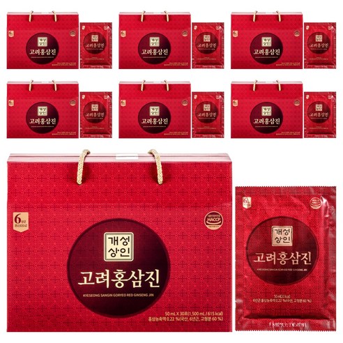 개성상인 고려홍삼진, 50ml, 210개