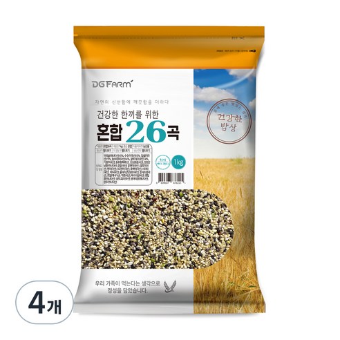혼합 26곡, 1kg, 4개
