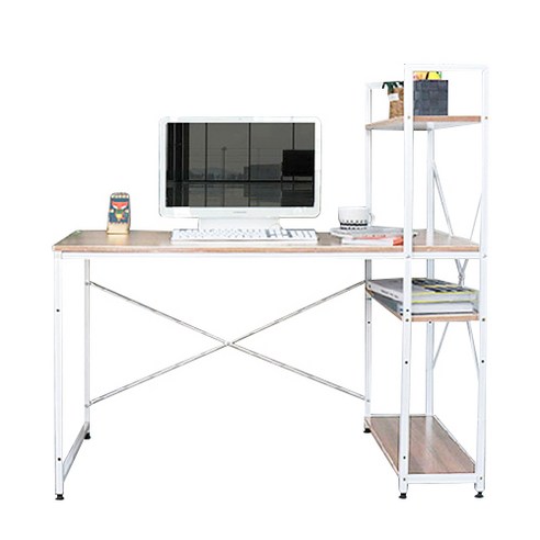 심플랙스 H형선반 책상 1200 심플한 디자인과 다양한 구성으로 편리한 사용성 제공