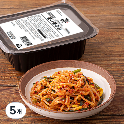 강남밥상 콩나물무침, 200g, 5개