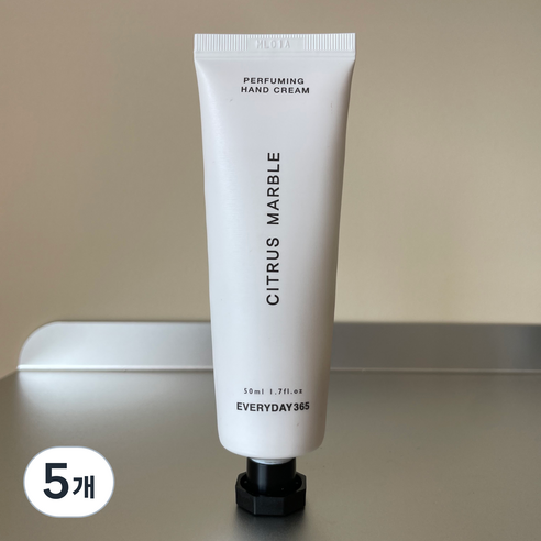 에브리데이365 퍼퓨밍 핸드크림 시트러스마블, 50ml, 5개