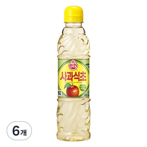 오뚜기 사과 식초, 360ml, 6개