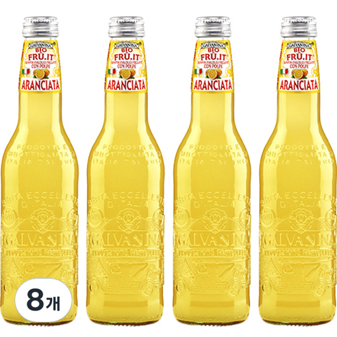 갈바니나 오렌지 소다수, 355ml, 8개