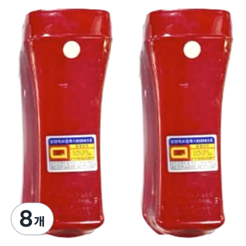 LED 휴대용 비상 조명등, 8개, 레드