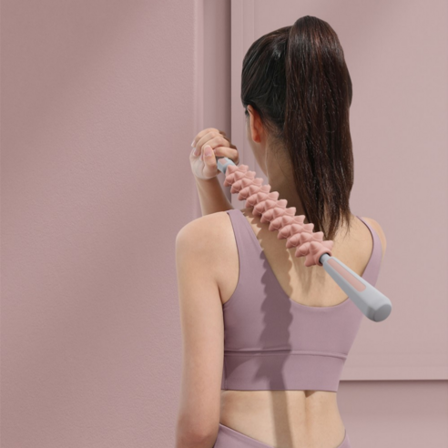 뭉친 어깨와 목덜미에 핑크빛 휴식을 선물하세요