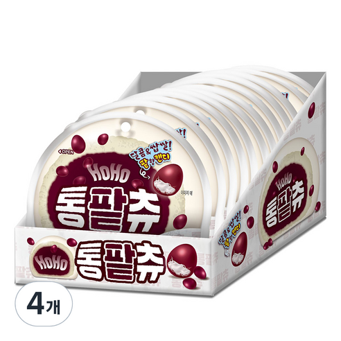 통팥츄 캔디 12p, 360g, 4개