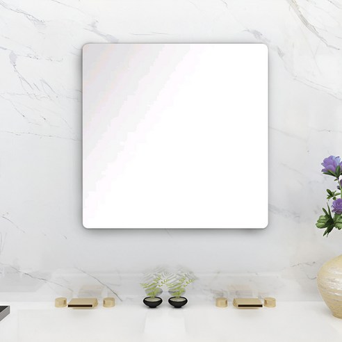 비타벨로 벽에 붙이는 아크릴 거울, 사각형