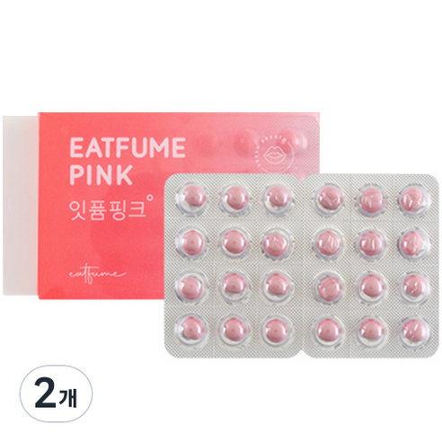 잇퓸 캔디 핑크, 3.12g, 2개