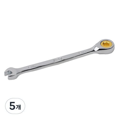 케이디와이 기어렌치 6mm KRG-06, 5개