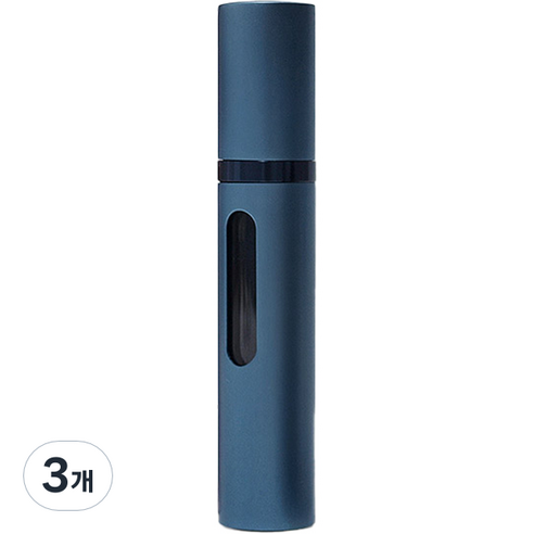 스윗던 하이엔드 향수공병 8ml, 3개, 블루