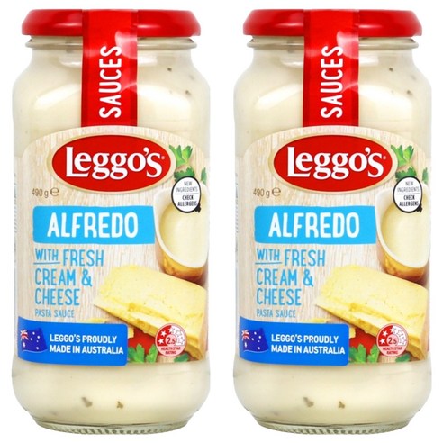 레고스 알프레도 파스타소스, 490g, 2개