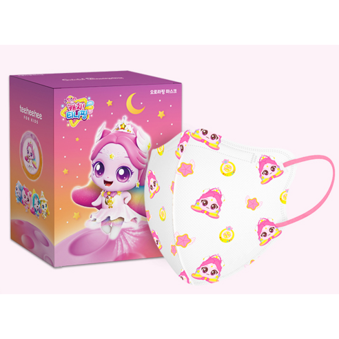 우리 아이를 위한 즐거움과 안전, 티히히 키즈 캐치티니핑 S5 마스크