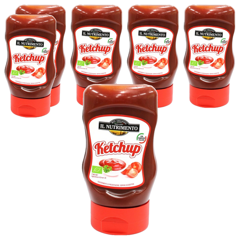 일너트리먼트 유기농 토마토케첩, 310g, 6개