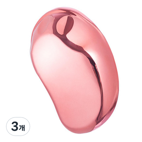 맥라이프 풋파일 발뒷꿈치 굳은살 발각질 제거기 레드, 1개입, 3개