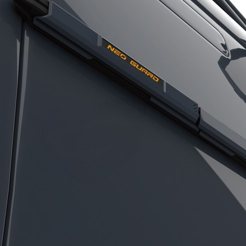 guardian 전 차종 공용 도어가드 NEO-GUARD 900mm 6개입 1세트, 다크 그레이 GY-04, 4개