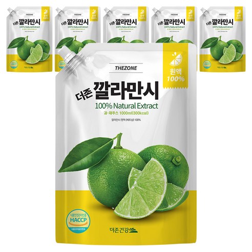더존건강 깔라만시 원액, 1L, 6개